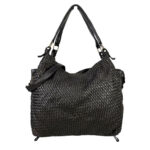 Bolso de Hombro Vintage Piel Lavado para Mujer con Gran Capacidad