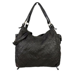 Bolso de Hombro Vintage Piel Lavado para Mujer con Gran Capacidad