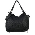 Bolso de Hombro Vintage Piel Lavado para Mujer con Gran Capacidad