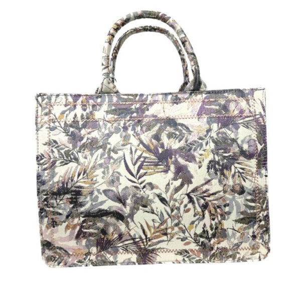 Bolso Sintético tipo Tote de Mujer con 2 Asas Cortas y Gran Capacidad