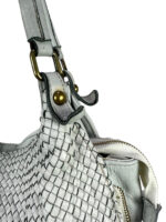 Bolso de Hombro Vintage Piel Lavado para Mujer con Gran Capacidad