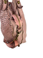 Bolso de Hombro Vintage Piel Lavado para Mujer con Gran Capacidad