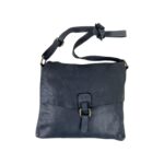 Bolso Bandolera de Piel Lavado, Estilo Vintage y Solapa para Mujer - Imagen 3