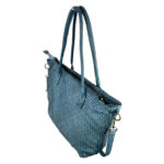 Bolso Shopper trenzado Vintage Piel Lavado para mujer