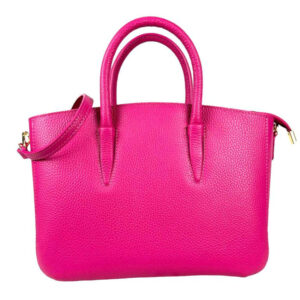 Amplio Bolso Tote de Piel Italiana para Mujer con Bolsillos Interiores