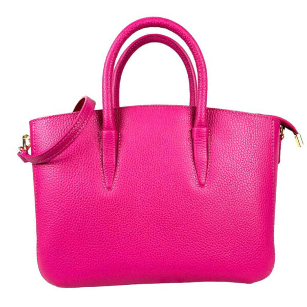 Amplio Bolso Tote de Piel Italiana para Mujer con Bolsillos Interiores