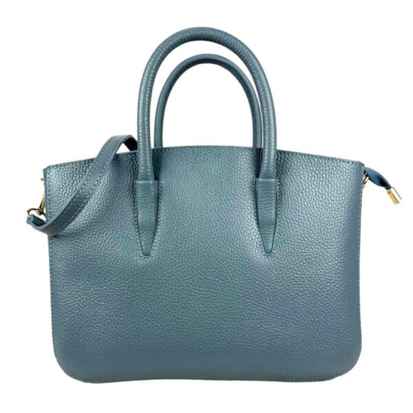 Amplio Bolso Tote de Piel Italiana para Mujer con Bolsillos Interiores