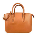 Amplio Bolso Tote de Piel Italiana para Mujer con Bolsillos Interiores