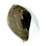 Amplia Riñonera de Piel Italiana para Mujer con Compartimento Interior