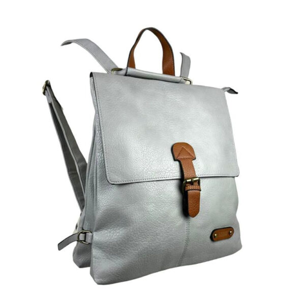 Mochila Sintética de Mujer con Cremallera y Gran Capacidad Coveri Collection