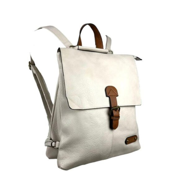 Mochila Sintética de Mujer con Cremallera y Gran Capacidad Coveri Collection