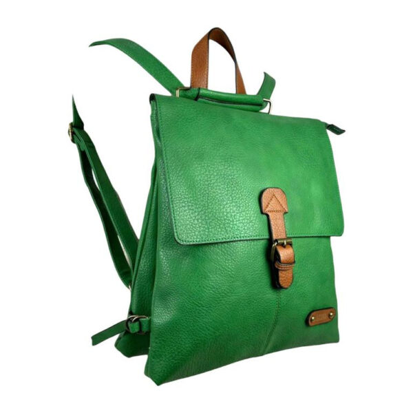 Mochila Sintética de Mujer con Cremallera y Gran Capacidad Coveri Collection