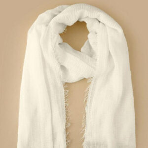 Fular de Verano para Mujer de Lino Italiano con Colores Lisos y Gran Calidad