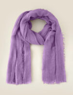 Fular de Verano para Mujer de Lino Italiano con Colores Lisos y Gran Calidad