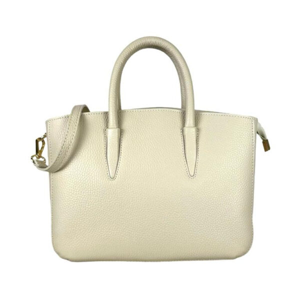 Amplio Bolso Tote de Piel Italiana para Mujer con Bolsillos Interiores