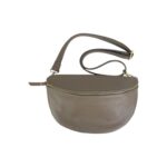 Amplia Riñonera de Piel Italiana para Mujer con Compartimento Interior - Imagen 10