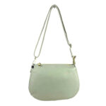 Bolso Bandolera de Piel con 3 Compartimentos Interiores para Mujer