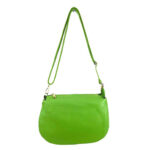 Bolso Bandolera de Piel con 3 Compartimentos Interiores para Mujer