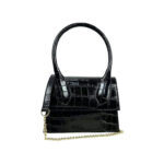 Bolso de Mano de Piel con Diseño Coco y Tamaño Compacto para Mujer