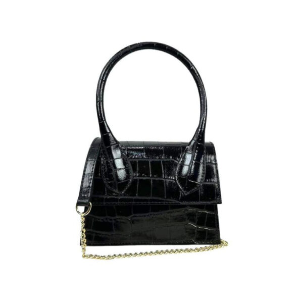 Bolso de Mano de Piel con Diseño Coco y Tamaño Compacto para Mujer