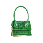 Bolso de Mano de Piel con Diseño Coco y Tamaño Compacto para Mujer