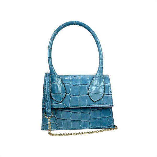 Bolso de Mano de Piel con Diseño Coco y Tamaño Compacto para Mujer