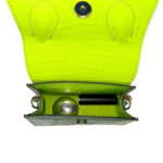 Bolso de Mano de Piel con Diseño Coco y Tamaño Compacto para Mujer