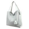 Bolso Shopper de Piel con Gran Capacidad y Cremallera para Mujer