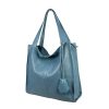 Bolso Shopper de Piel con Gran Capacidad y Cremallera para Mujer