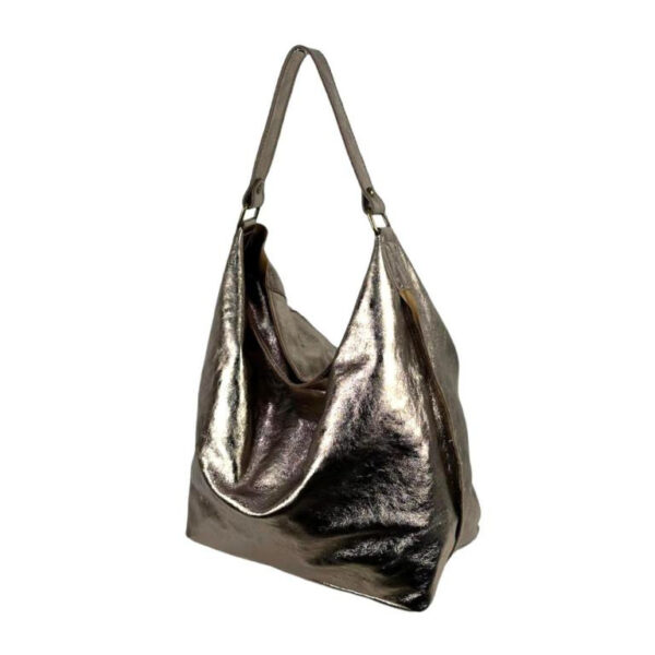 Bolso de Piel tipo Hobo para Mujer con Gran Capacidad y Bolsillo Interno