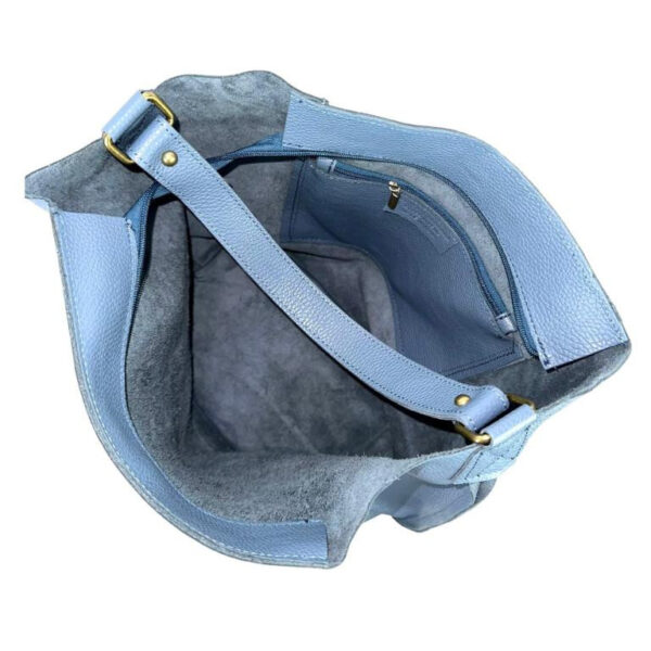 Bolso de Piel tipo Hobo para Mujer con Gran Capacidad y Bolsillo Interno