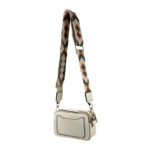 Bolso Bandolera Sintético con 2 Bolsillos de Cremallera para Mujer