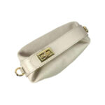 Bolso de de Piel de Grano Italiana con Asa Corta Original para Mujer