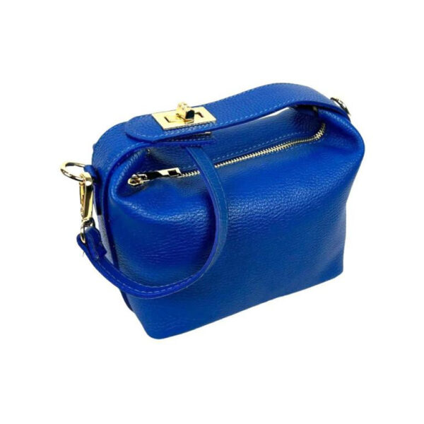 Bolso de de Piel de Grano Italiana con Asa Corta Original para Mujer