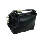 Bolso de de Piel de Grano Italiana con Asa Corta Original para Mujer