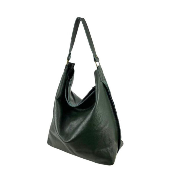 Bolso de Piel tipo Hobo para Mujer con Gran Capacidad y Bolsillo Interno