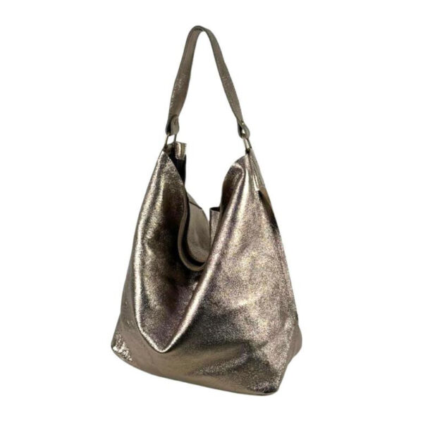 Bolso de Piel tipo Hobo para Mujer con Gran Capacidad y Bolsillo Interno