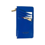 Tarjetero Sintético Compacto de Mujer con Caja y Bolsillo de Cremallera