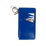 Tarjetero Sintético Compacto de Mujer con Caja y Bolsillo de Cremallera