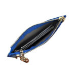 Tarjetero Sintético Compacto de Mujer con Caja y Bolsillo de Cremallera