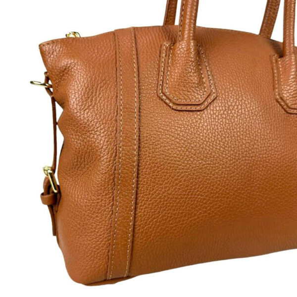Bolso de Piel Italiana Modelo Grande para Mujer con Bolsillos Interiores