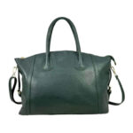 Bolso de Piel Italiana Modelo Grande para Mujer con Bolsillos Interiores