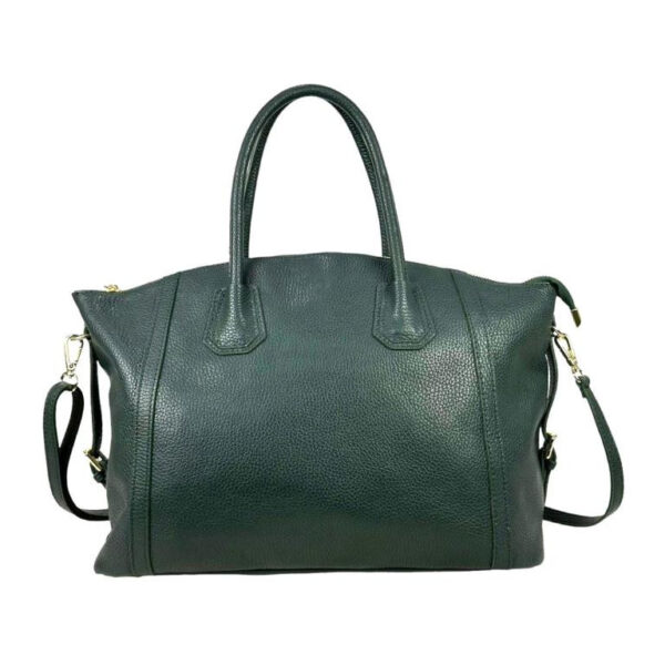 Bolso de Piel Italiana Modelo Grande para Mujer con Bolsillos Interiores