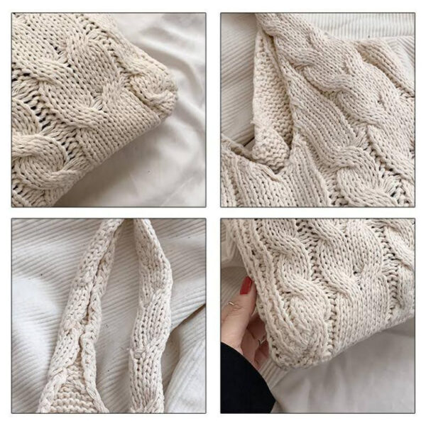 Shopper Ganchillo de lana y alpaca para regalos de mujer