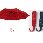 Paraguas con Funda y Diseño Lunares Ideal para Personas Mayores