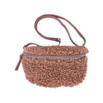 Riñonera de Borrego para Mujer con Cremallera y Gran Capacidad