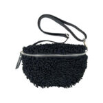 Riñonera de Borrego para Mujer con Cremallera y Gran Capacidad