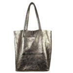 Amplio Bolso Shopper de Mujer en Piel con Diseño Frida Kahlo y Monedero Extra