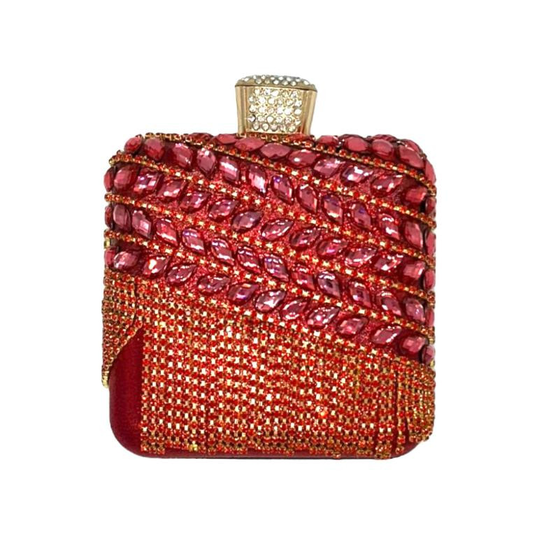 Bolso de Fiesta Sintético para Mujer con Perlitas, Flecos y Efecto Brillante Bolso de Fiesta Sintético para Mujer con Perlitas, Flecos y Efecto Brillante