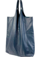 Bolso Shopper Universitario De Piel Italiana con Monedero Extra